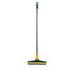 Long-Handled Bathroom Floor Gap Brush with Stiff Bristles for Effective Corner and Seam Cleaning