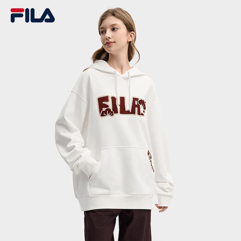 FILA Unisex Embroidered Knit Hoodie