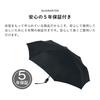 Knirps Folding Umbrella with Automatic Safety System T.220 One-Touch Open/Close (Difference Navy)