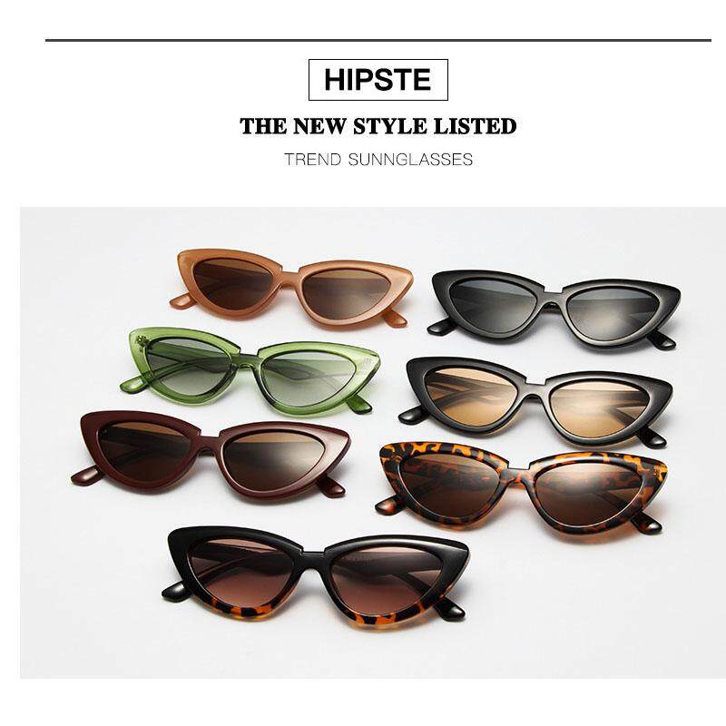 Óculos de sol vintage estilo olho de gato, armação pequena, retrô, sem polarização, fashion, moderno, personalidade, streetwear