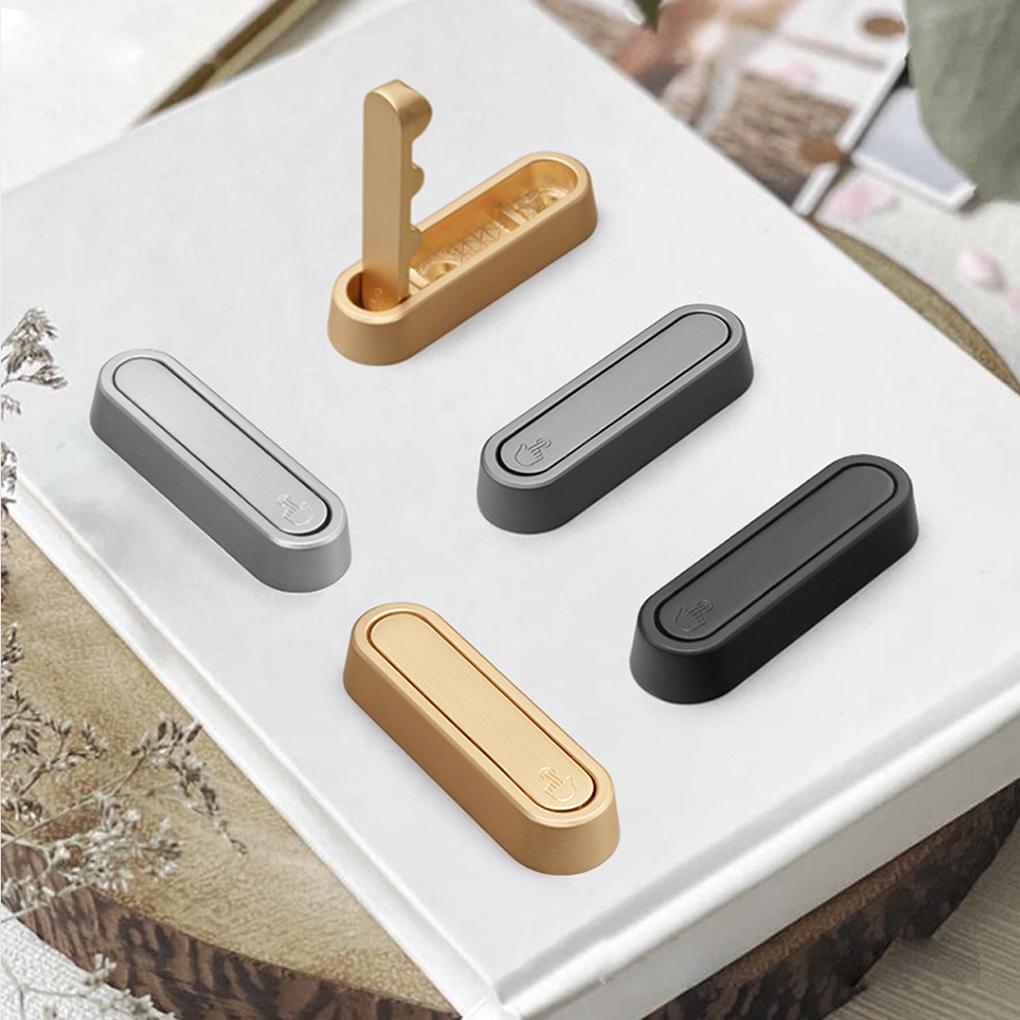 4pcs Zinc Alloy Wall Hook With Rotation And Fold Alloy Easy Installation For Home Storage Hooks Wall