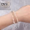 Wrist Corsage Elegant Comfortable Touch Anti-Wear Bride Bridesmaid Bracelet Flower for Wedding Engagement