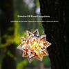 Outdoor Polestar Pp Board Lampshade Diy Camping Colorful Waterproof Hollowed-Out Lampshade Decorative Lantern Accessories
