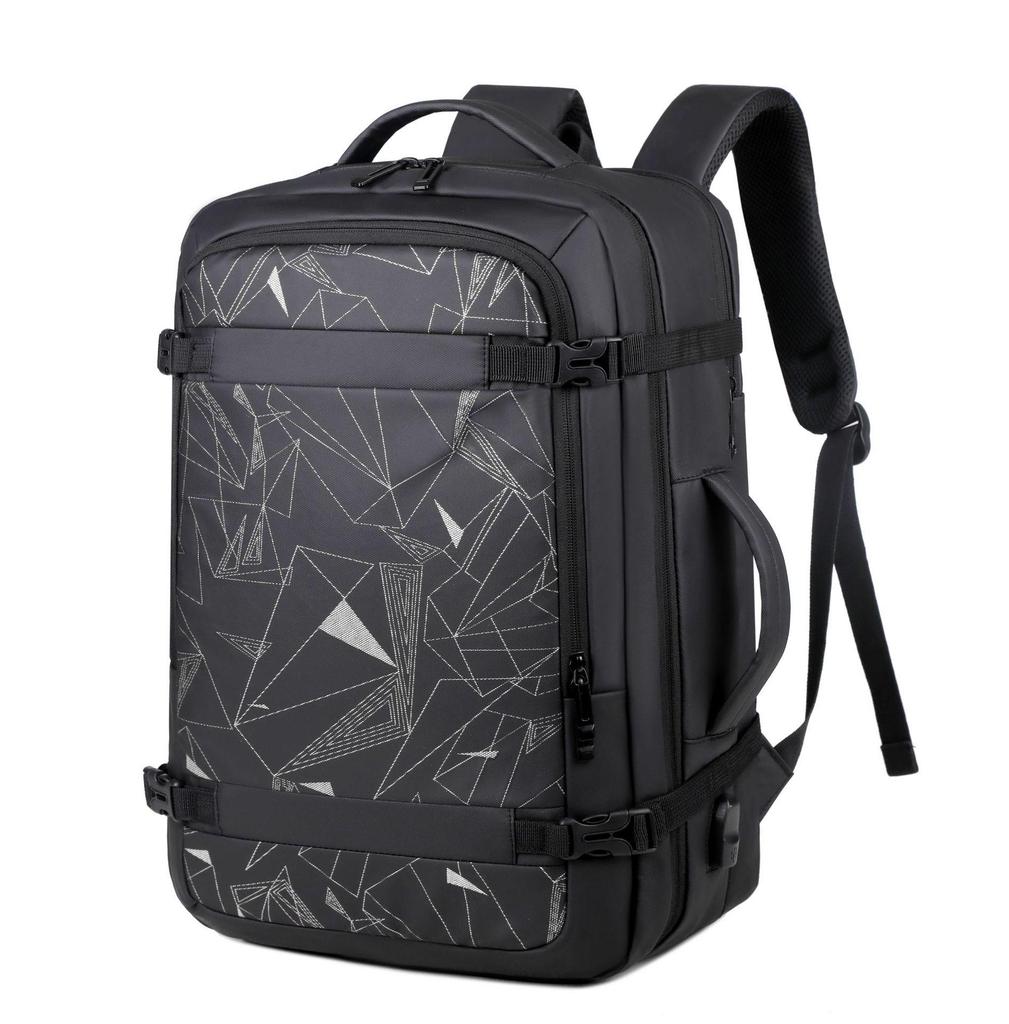 Expandable Waterproof Multi-Function Laptop Backpack for Commuting and Business