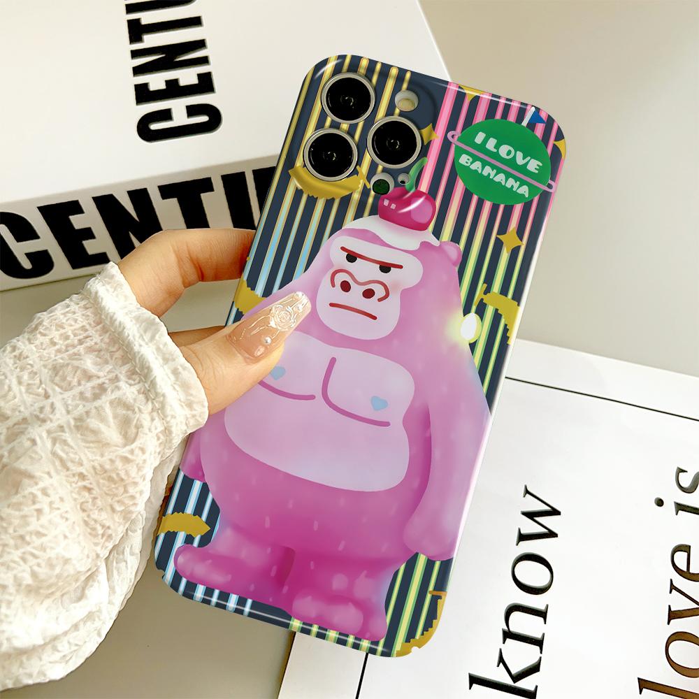 Komplexní filmový kryt na telefon s kresleným módním designem, tvrdý plášť s plným krytem a ochranným pouzdrem pro iPhone, Samsung, Xiaomi, Poco, Redmi, Huawei, Honor