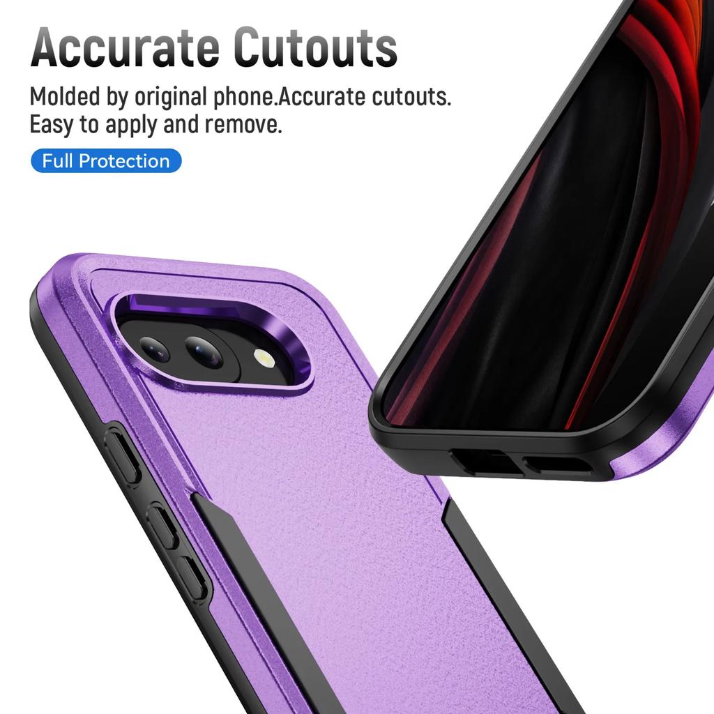 Hülle für Google Pixel 10 9 Pro XL Hülle Armor Stoßfest Coque für Google Pixel 9 8 7 Pro 9A 8A 7A 6A Matte Oberfläche Schutzhülle