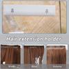 Hair Extension Hanger Stand Hair Display Holder Rack Portable Hair Extension Organizer Rack Hair Styling Coloring Washing Tool