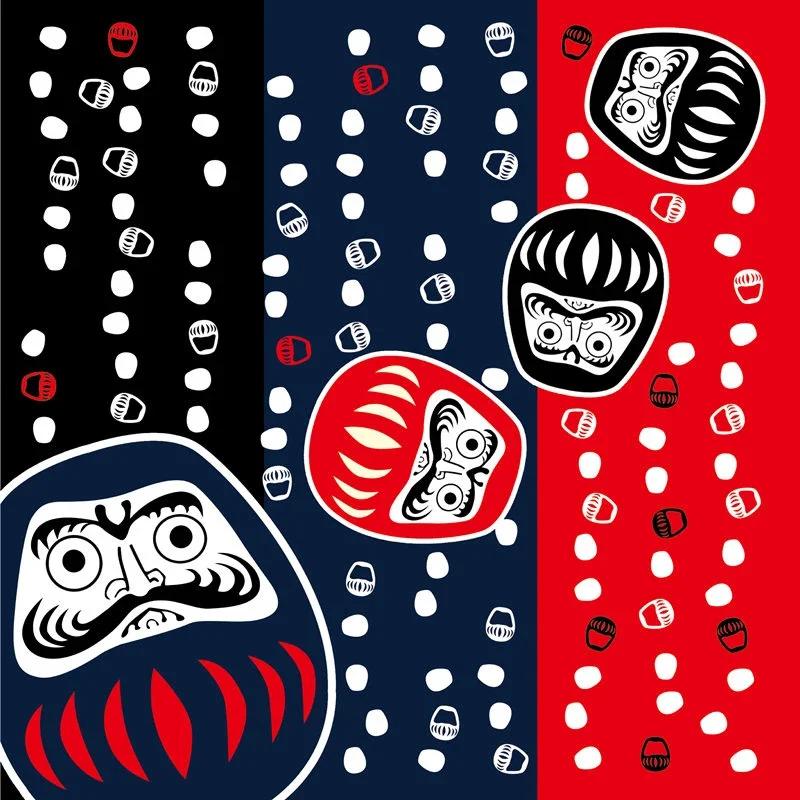 Japanse Stijl Bento Wikkeldoek 70x70cm Sushi Zakdoek Furoshiki Festival Zoetigheden Thee Snack Cadeau Verpakkingsdoek