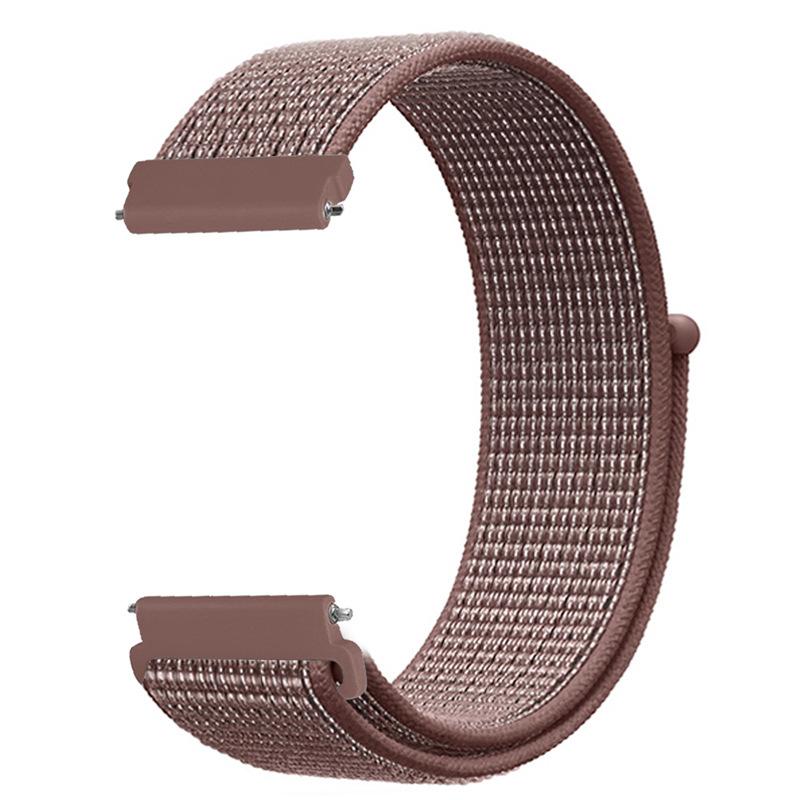 20mm 22mm Nylon Loop Band for Samsung Galaxy Watch 7/6/Classic/5/4/3/Gear S3 Wristband Huawei Watch 4/GT-2-3-Pro/Amazfit GTR/GTS