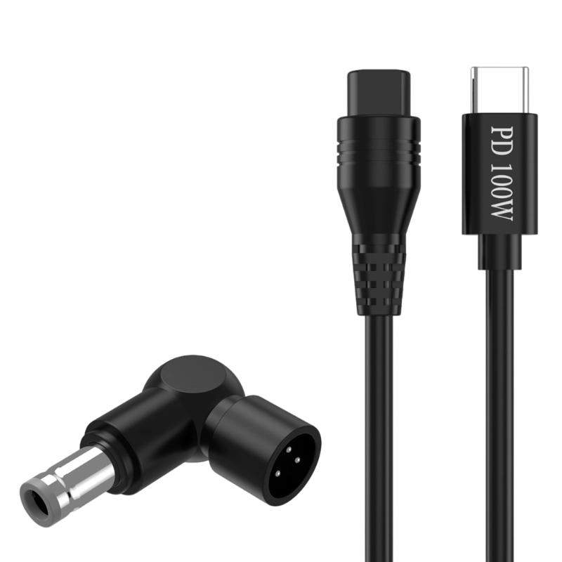 

USB Type C PD100W Fast Charging Cable 3Pin Connector Intelligent Voltages Negotiation System