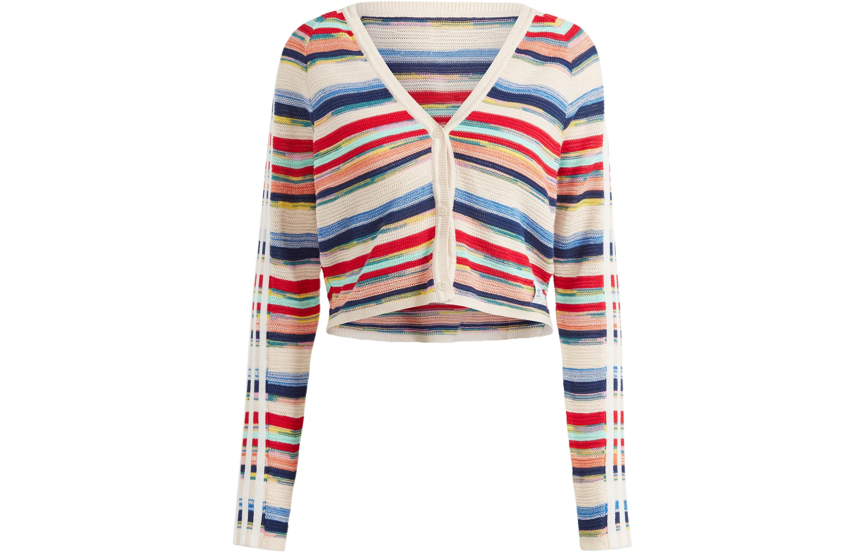 Adidas Originals Kseniaschnaider Knitted Cardigan Knitwear Women s Multicolor IU2510 XS