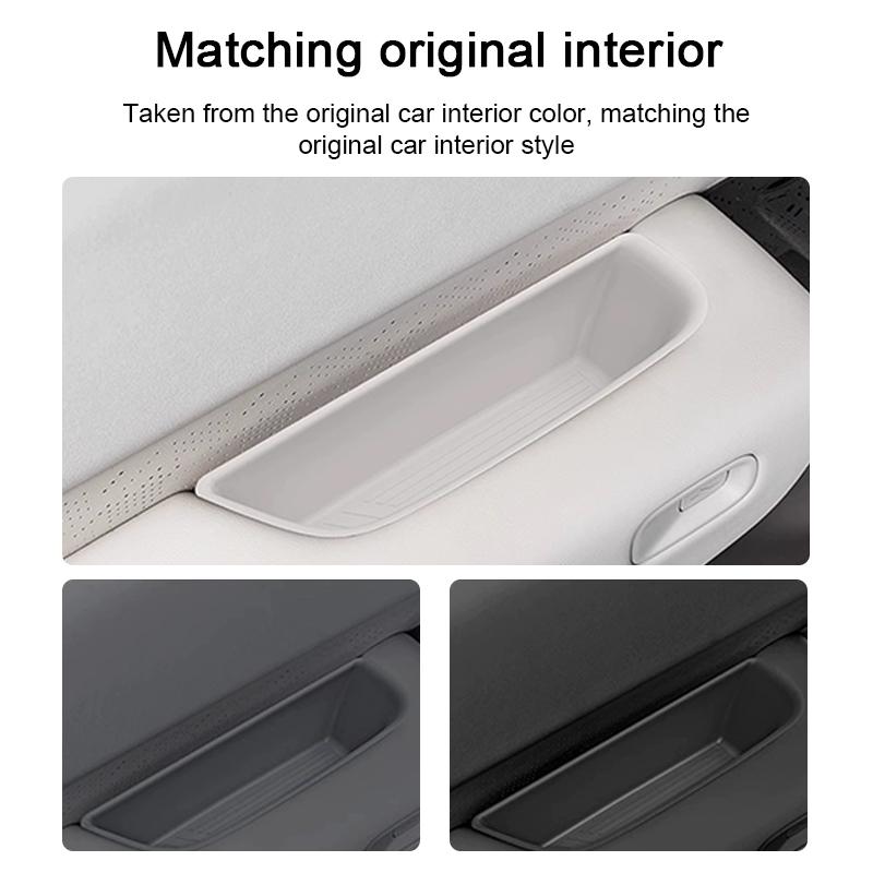 For ZEEKR 7X 2024 2025 Anti-fouling Car Door Storage Box Armrest Storage Barrel Armrest Silicone Storage Box Interior Accessorie