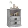 Maison Exclusive - Tables de chevet 2 pcs gris béton 43x36x60 cm