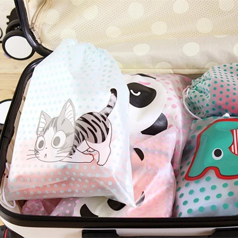 New Waterproof Durable Cartoon Makeup Bath Cosmetic Toiletry Travel Toothbrush Pouch Bag Organizer Case