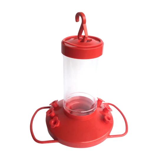 Hummingbird Feeder Outdoor Hanging Wildbird Feeder with 6 Bee Guard Feeding Ports