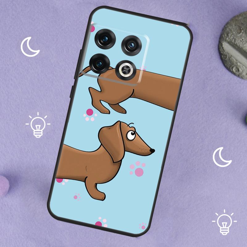 Dachshund Teckel Dackel Dog Case For OnePlus Nord 3 2T CE 2 Lite N10 N20 N30 OnePlus 8T 10T 9RT 8 9 10 Pro 11 Cover
