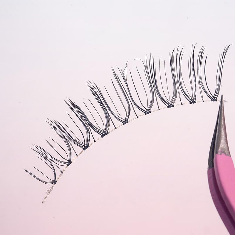 Künstliche Wimpern Set Fluffy Einzelwimpernverlängerung Make-up Flauschig, Weiches Und Natürliches Finish