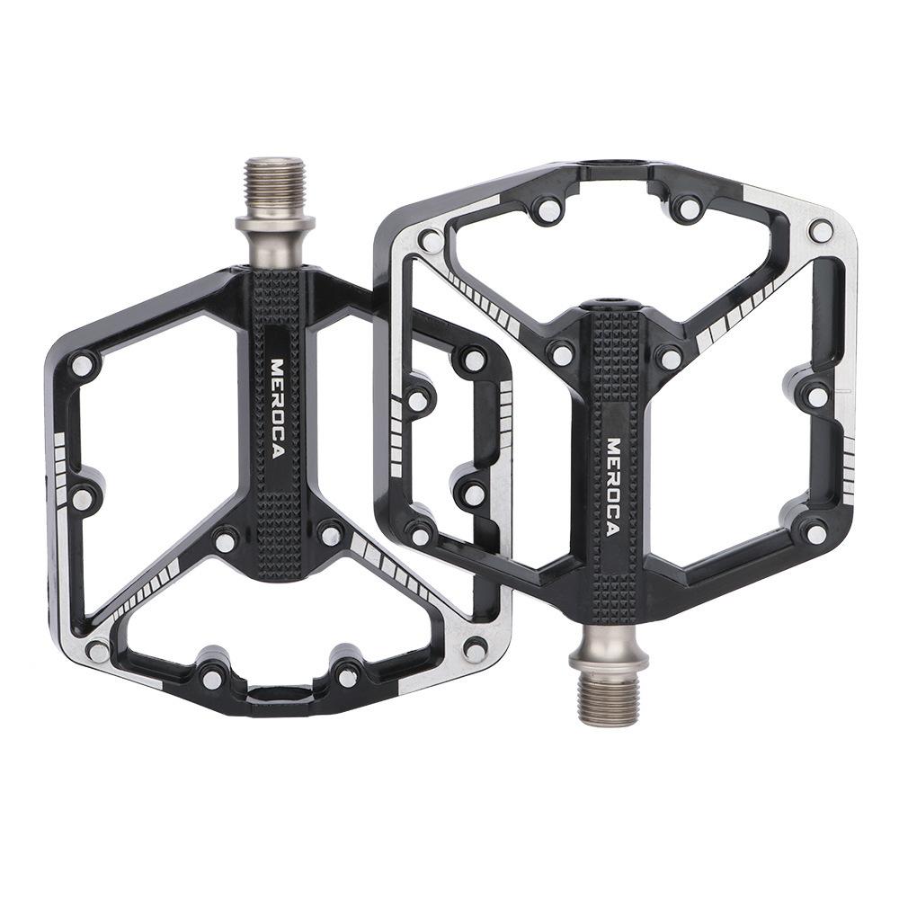 Mountain Bike Pedals Aluminum Alloy Bearing DU Pedals Bicycle Accessories Made in China Pedal светло-зеленый