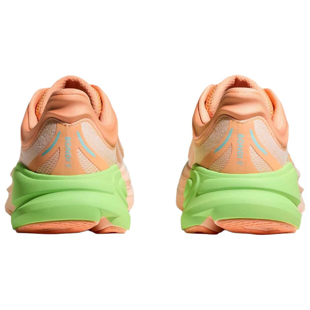 HOKA  Bondi 9 Frost Pale Tangerine Women Sneakers Pink 1162012-FSTP