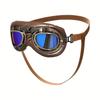 Stil Retro Vară High-end Ochelari pentru Animale de Companie Stil Pilot Ciobănesc German și Câine de Talie Medie Ochelari de Modă Reglabili Rezistenți la Vânt cu Protecție UV