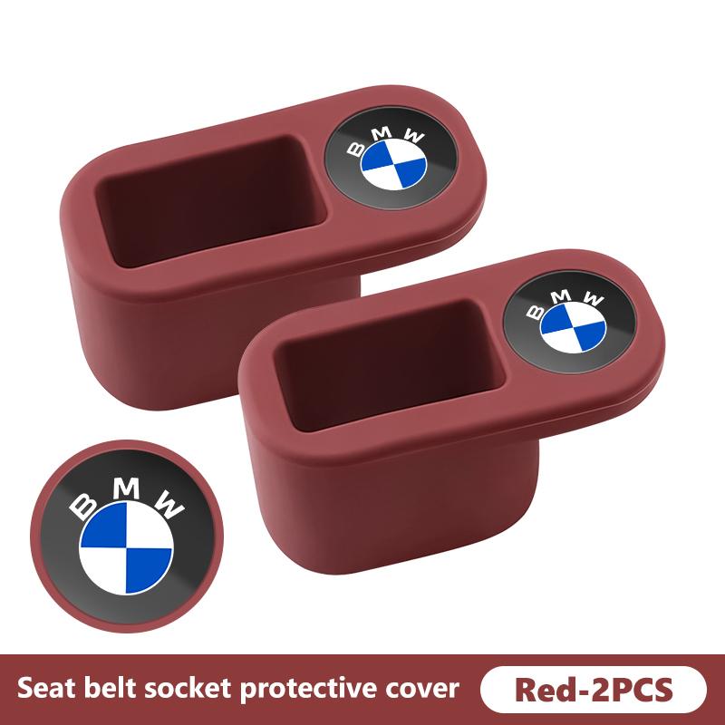 Universal Bb23 Car Seat Belt Base Anti Scratch Cover Auto Accessories For BMW M 1 3 4 5 6 7 Series M3 M6 F01 F02E34 E36 E70 F10 X6 X1