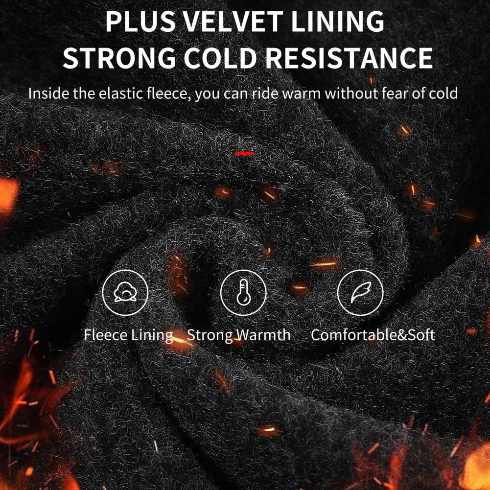 Winter Warm Cycling Mask Breathable Thermal Biking Mask Windproof Motorcycle Helmet Balaclava Neck Cover Men Women Ski Mask