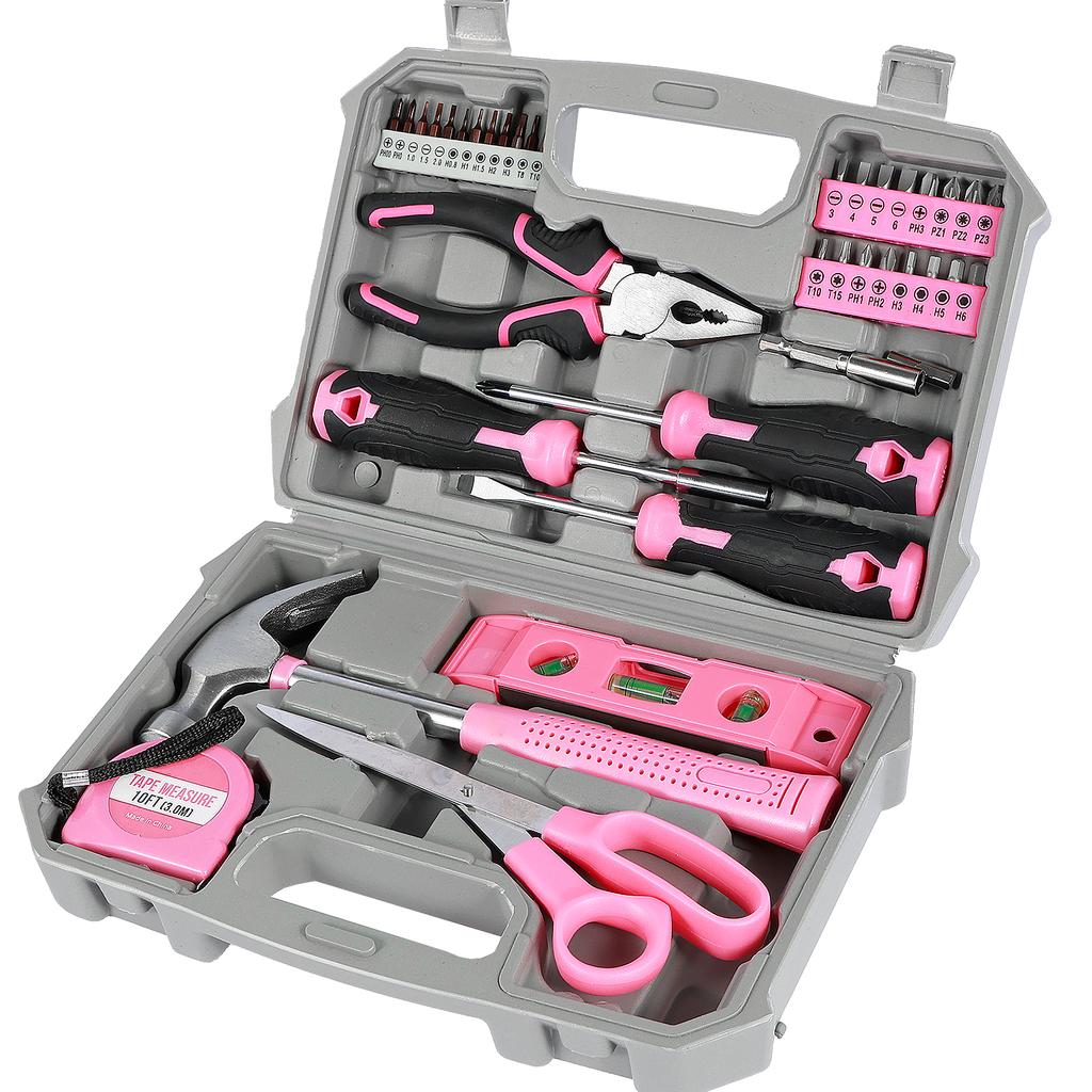 13/24/37 Pcs Home Repair Kit Multi-Purpose Hand Tool Set Hammer Screwdriver Home Improvement Auto Repair Tool with Storage Box