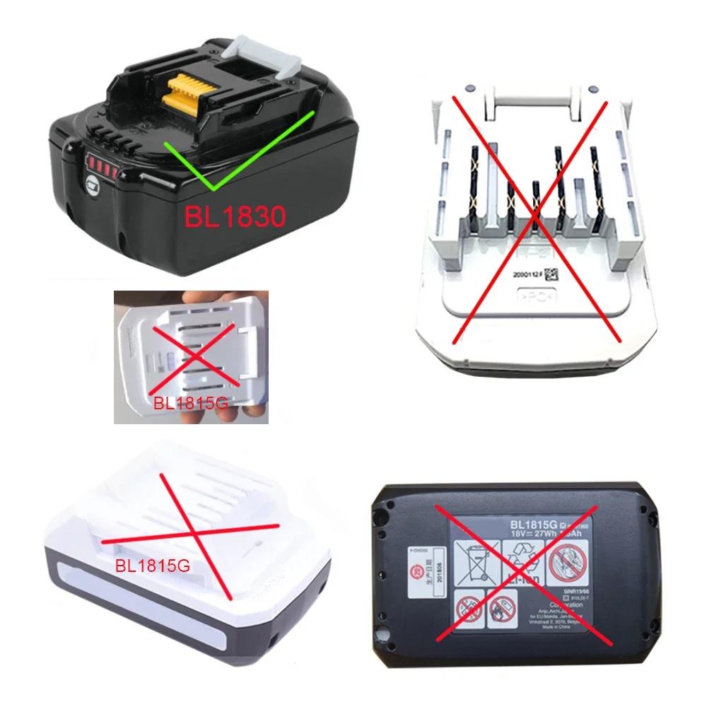 For Aeg For RidGid Lithium Battery Converter Tool Universal Adapter 18V 20V For Makita For Bosch For Milwaukee For M18 Converter