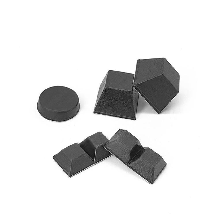 Adhesive Rubber Feet for Furniture Bases and Equipment Bottom Use, 20 Count for Desk Devices and Home Office Areas