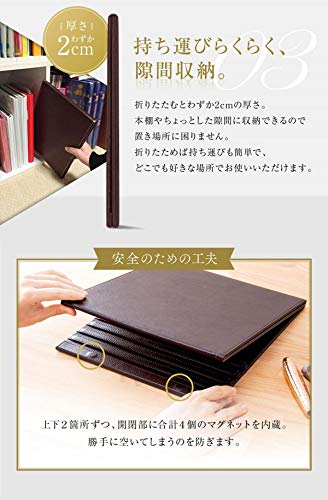 Comolife Folding Mirror, Extra Large Stand Mirror, Tabletop Mirror, Foldable Makeup Mirror, 5-Stage Angle Adjustment, Foldable