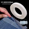 50M Smältlim Nätband Fästanordning Non-woven Dubbelsidig Sydd Flätad Tejp Nät DIY Kläder Strykning Fållband