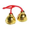 2Pcs Metal Bells Crisp Sound Safe Rounded Corner Light Portable Multi Purpose Ringing Bells for School Office Family