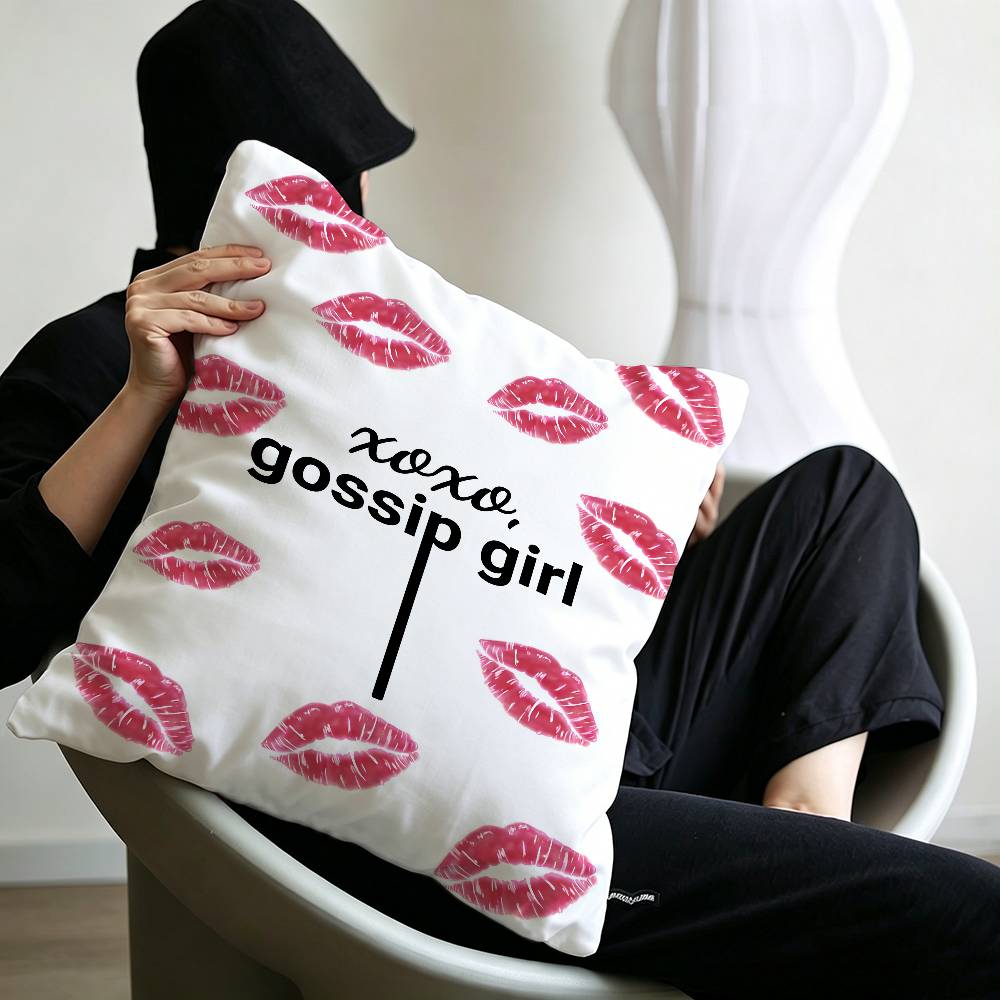 Classic TV Series Gossip Girls pillow cover sofa cushion cover home room decoration children gift