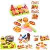 Creative Simulation Play Food Set For Kids Featuring Sandwich Burger And Fries