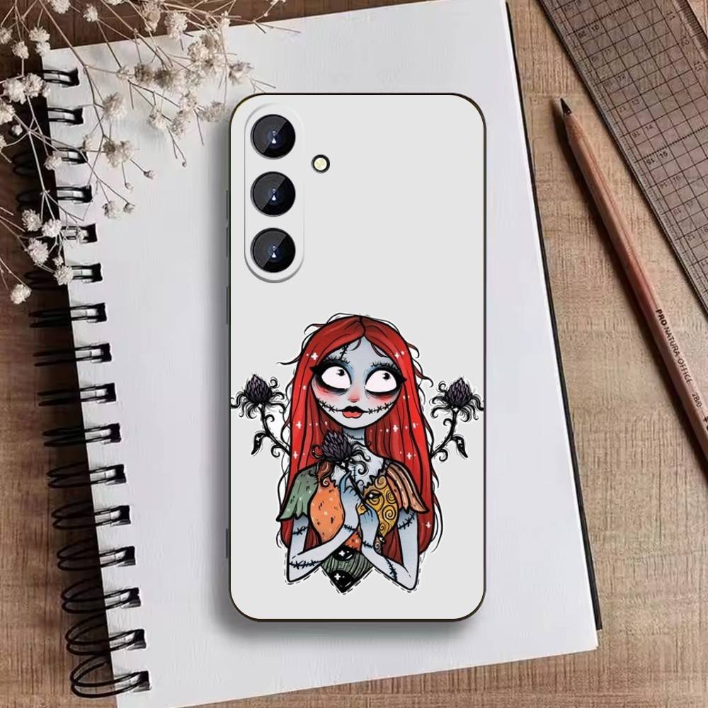 I-Nightmare Before Christmas Phone Case For Samsung Galaxy A73,A21s,A22,A31,A52,A53,A71,A41Soft Black Shell