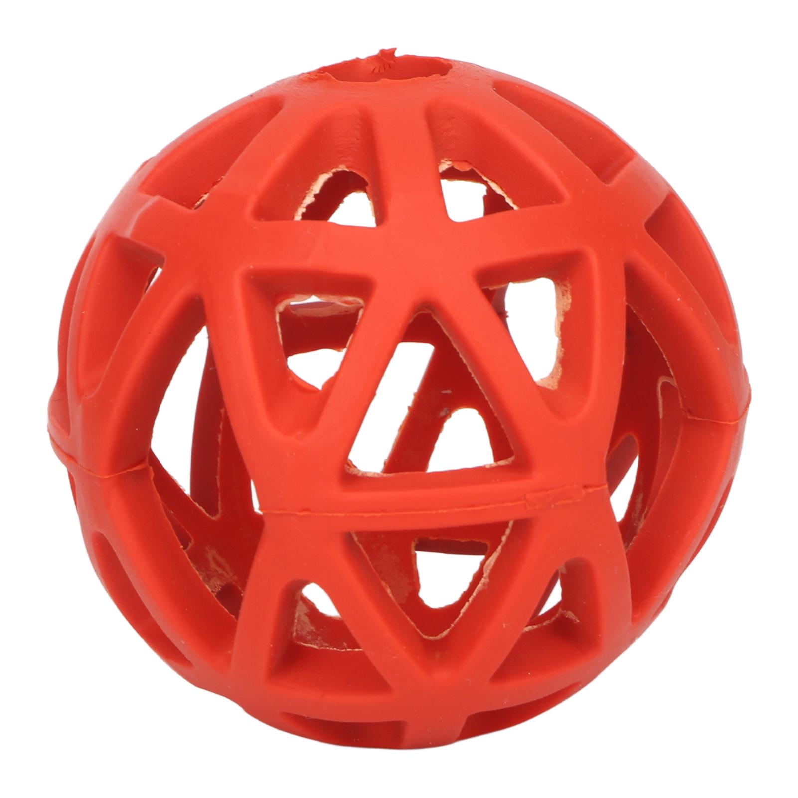 

Полый мяч для собак, устойчивый к укусам, скрежет зубов, интерактивный резиновый жевательный мяч для домашних животных, игрушка для помещений Small