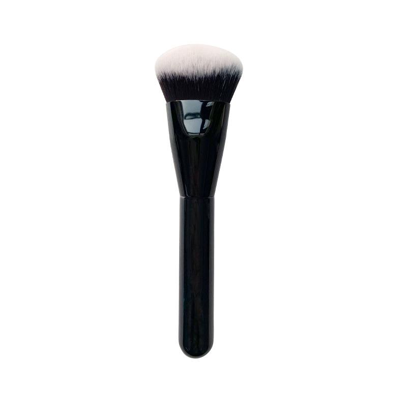 2025 New Arrival Best Sell Single Makeup Brush With Black Wooden Handle Factory Wholesale Professional Single Makeup Brushes Set