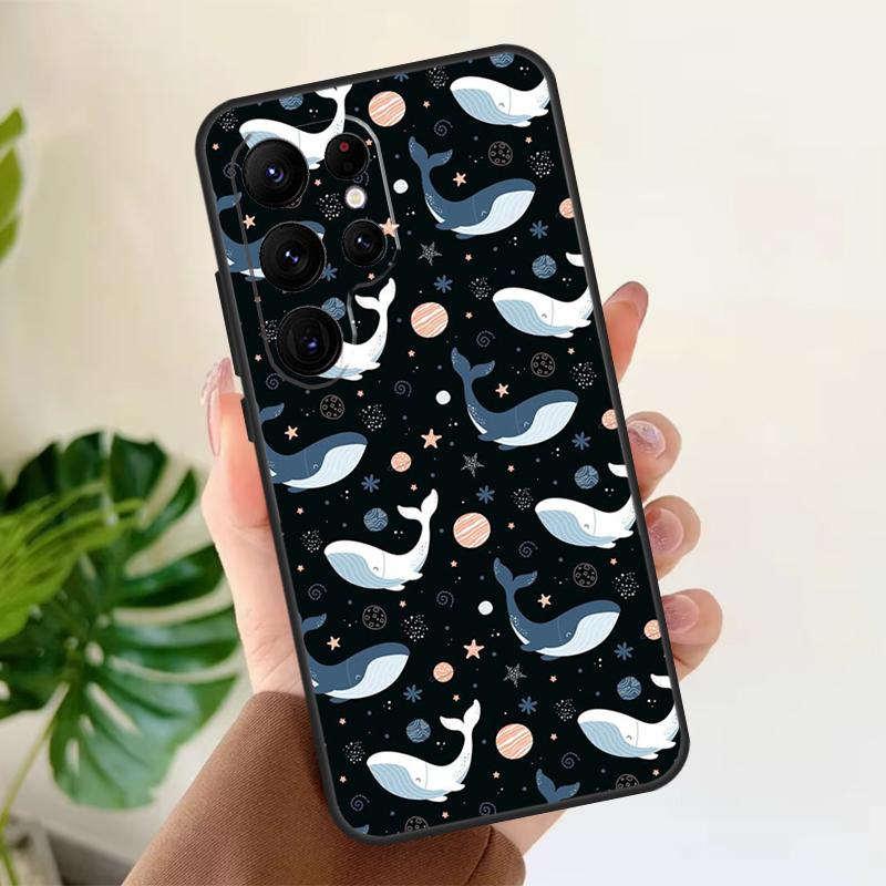 

Baby Whale Soft Case For Samsung Galaxy S25 Ultra S21 S22 S23 S24 Plus S9 S10 S20 FE S24 FE Phone Cover Galaxy S24Ultra