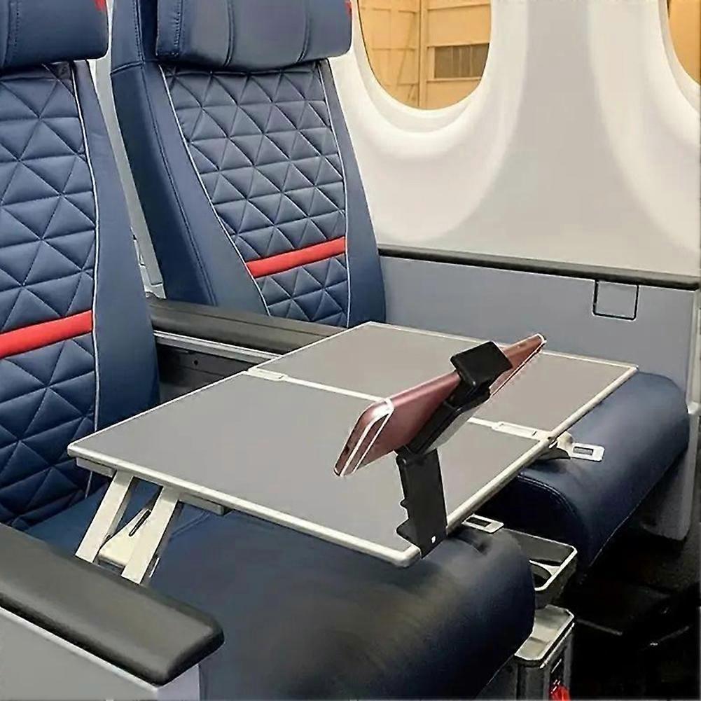 Support de téléphone universel rotatif à 360 degrés pour voyage en avion, Support de téléphone mains libres pour vol, Plateau de table, Bureau