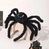 Plush 3D Spider Headband Cute Flexible Spider Headband Fashion Halloween Hair Hoop  Hair Decoration