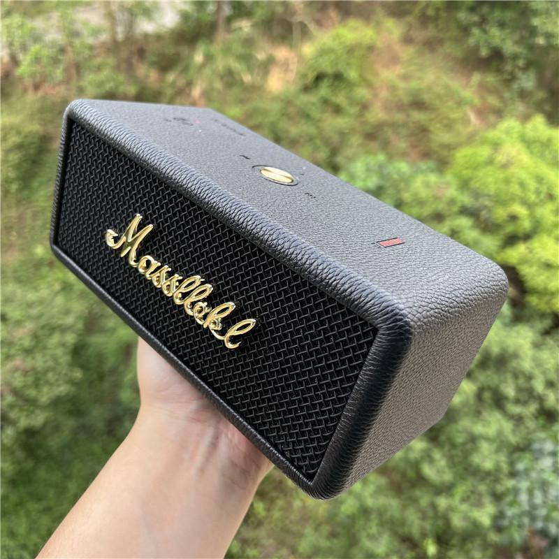 Marshall Speaker Model Audio Figurine: Wood and Leather Prop (Non-functional)