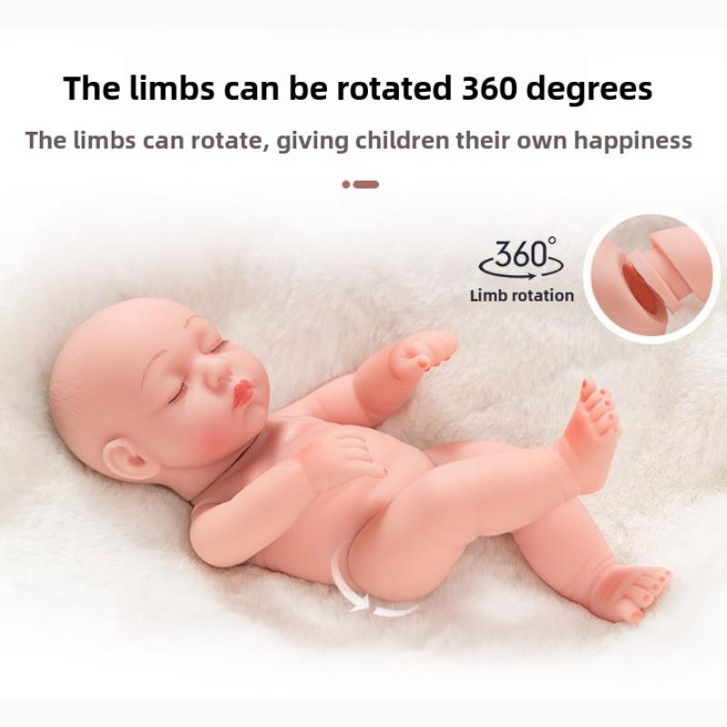 30CM Waschbar Lebensechte Weiche Hand-gemalt Simulation Baby Reborn Puppe Kinder Begleiten Spielen Puppe