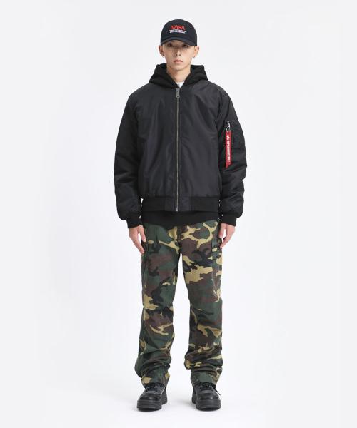 Jachetă de zbor Alpha Industries Ma-1 Oxford Neagră