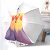 1pc Love Birds Automatic Open/close Umbrella, 8-Rib Sturdy Structure, Portable Travel Umbrella, Parties, Everyday Useb074