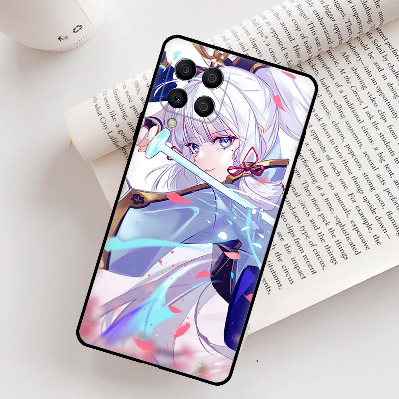 Genshin Impact Kamisato Ayaka Case For Samsung Galaxy M31 M11 M14 M34 M54 M12 M32 M52 M15 M13 M06 M16 M36 M56 M53 M35 M55