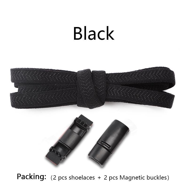 No Tie Shoelaces Magnetic Shoe Laces Clip Without Ties Shoelace Flat Elastic Laces for Sneakers Rubber Laces Stretch Shoestrings