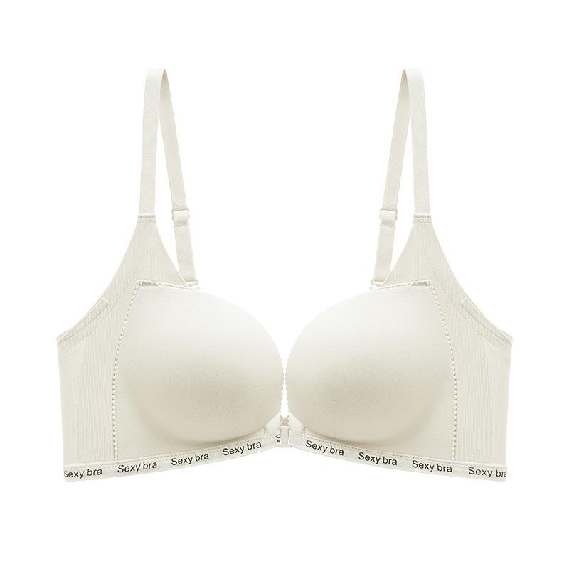 

Front buckle sexy gathering small breasts show big autumn and winter collection breast anti-sagging back adjustment bra cover s (recommended 35-40kg -ab cup) шампанского