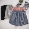 Waffle Sports Casual Shorts Women's Summer Thin Korean Version of The New High Waist Home Straight Cylinder Wide Legs