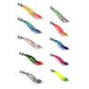 Horizontal Squid Jig 10.9g 80mm Artificial Calamar Shrimp Slow Sinking Lure  Octopus Fishing