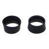 Paar Weichgummi Okular Augenschutz 35-37mm Augenmuscheln für Fernglas Mikroskop Augenschutz mit 35-37mm Durchmesser
